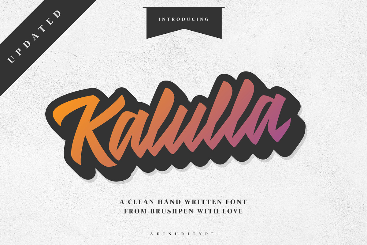 Kalulla Clean Script Font
