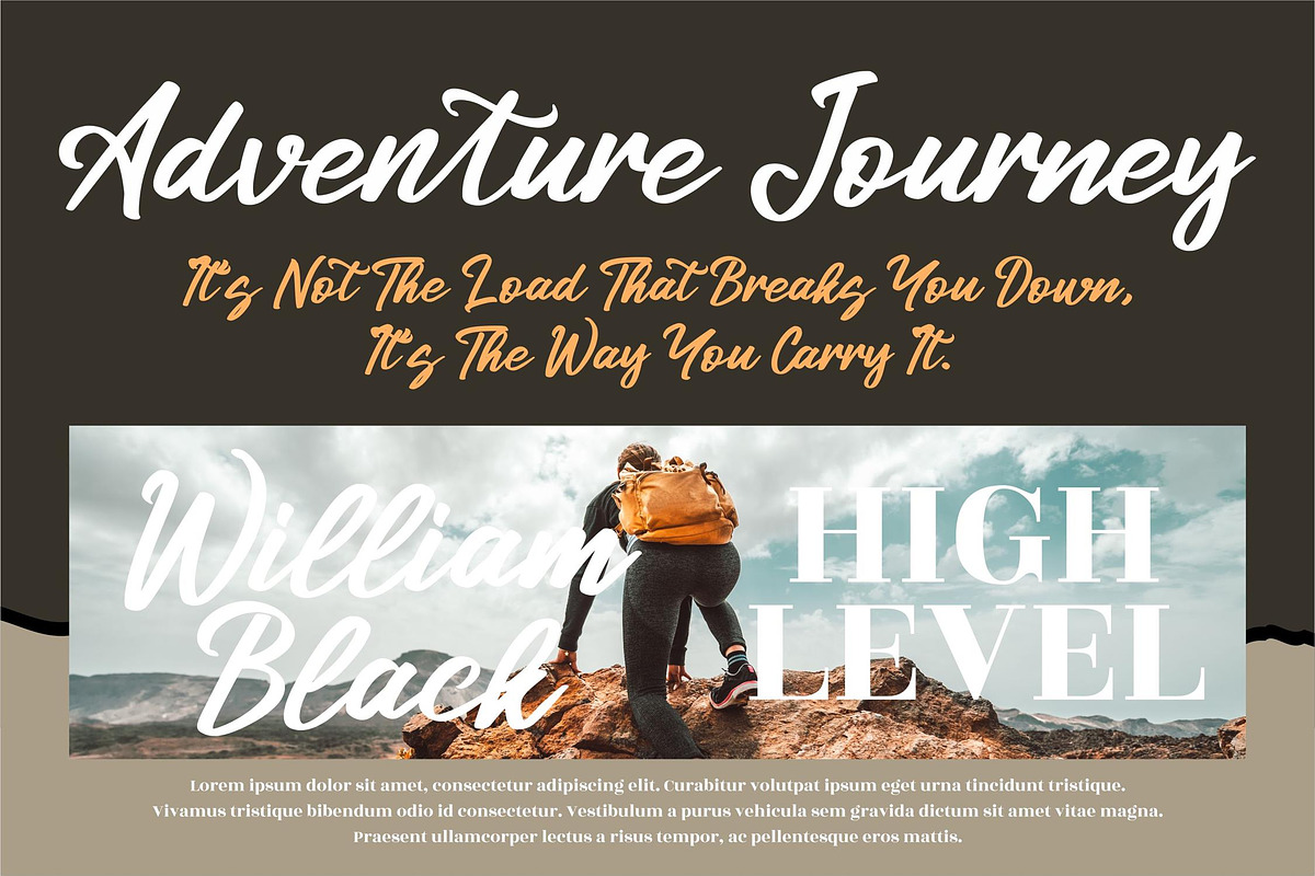 Kalingtone Brilliant Script LS, a Script Font by GranzCreative (Photo 6 of 10)