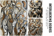 Interlocking Bodies, a Decorative Illustration by Digital Art Creations (Thumbnail 1 of 6)