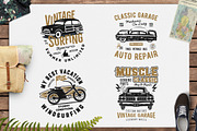 4 Summer Surf & Classic Garage Print, an Illustration by JeksonGraphics (Thumbnail 1 of 4)