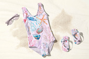 Nerida. Seamless marine pattern, a Pattern Graphic by emeraldthue (Thumbnail 3 of 7)