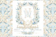 Winter Deer Borders, wedding png, a Decorative Illustration by WonderWonder (Thumbnail 17 of 18)