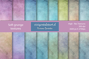 Soft grunge textures