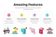 Piano Cartoon Stickers Set, an Emoji Icon by Vectors Market (Thumbnail 2 of 6)