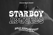 Starboy - Bold Display Font, a Serif Font by Shakira Studio (Thumbnail 1 of 18)