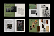 Spooky Modern Book Template InDesign, a Magazine Template by an-arketype studio. (Thumbnail 4 of 6)
