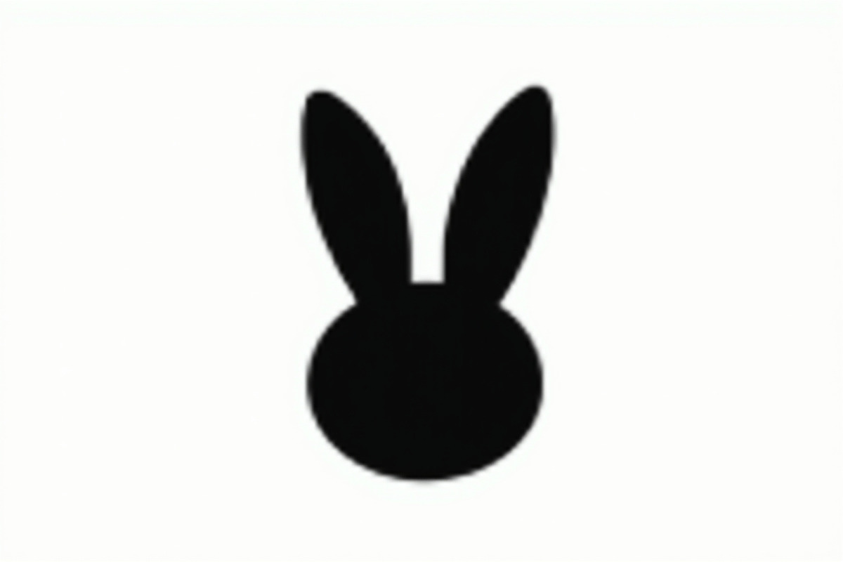 Simple Bunny Head Silhouette Pack, an Illustration by Designs_River (Photo 2 of 7)