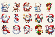 Watercolor Characters Clipart, an Illustration by DreamCafeArt (Thumbnail 4 of 7)