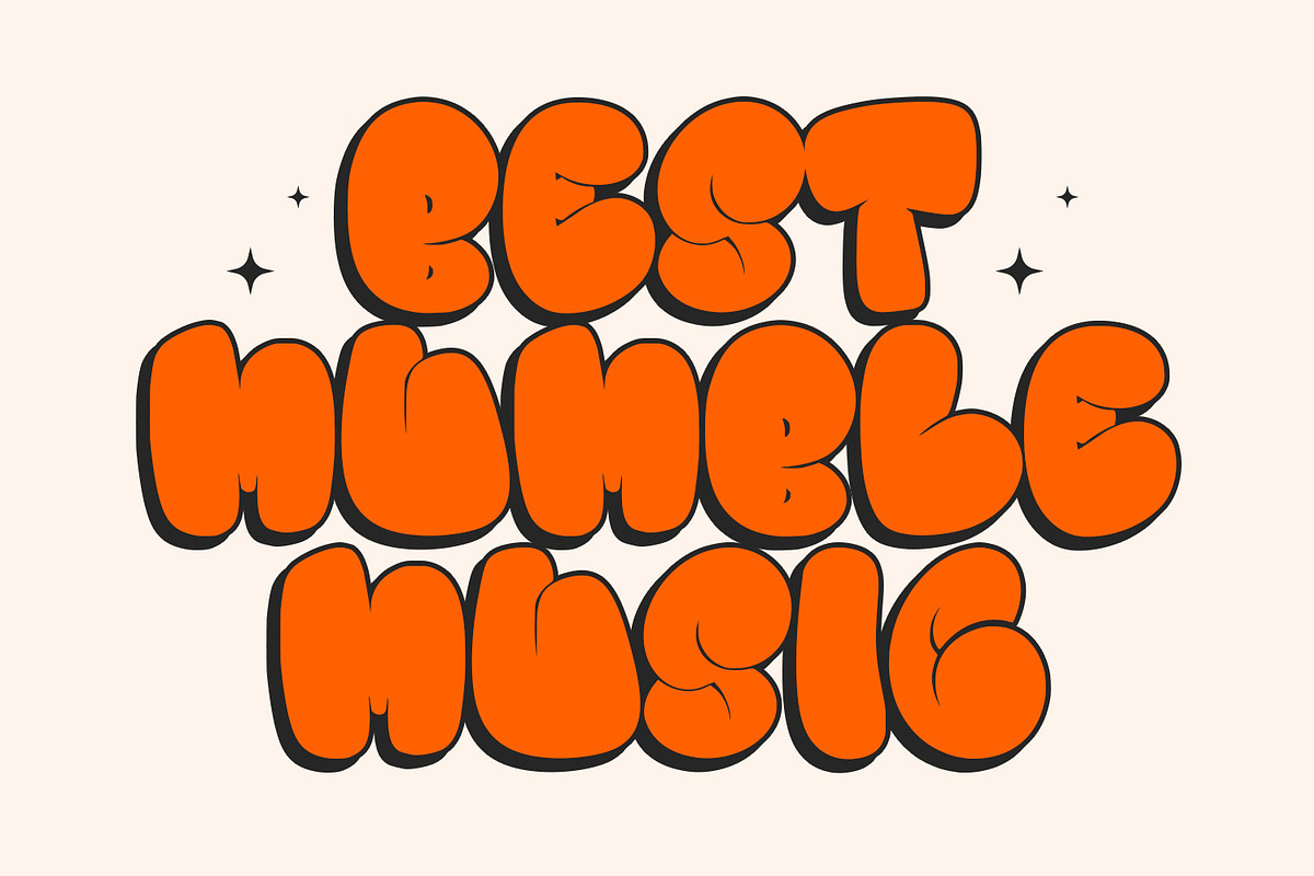 Dropdrips Bubble Display Font, a Handwritten Font by Maulana Creative (Photo 2 of 7)