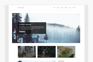 Instinct - Blog & Portfolio Theme