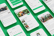 Gardening & horticulture School App, an App Template by nagaredesignstudio (Thumbnail 1 of 2)