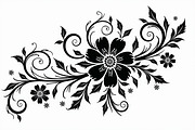 Elegant Floral Ornament Bundle, an Illustration by jahid234 (Thumbnail 5 of 21)