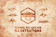 Iconic Mountain Vectors, an Icon by Calvin Weibel (Thumbnail 2 of 3)