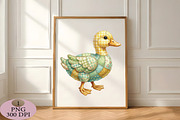 Easter Duck Png, Patchwork Png, an Illustration by Daily.Designs (Thumbnail 4 of 5)