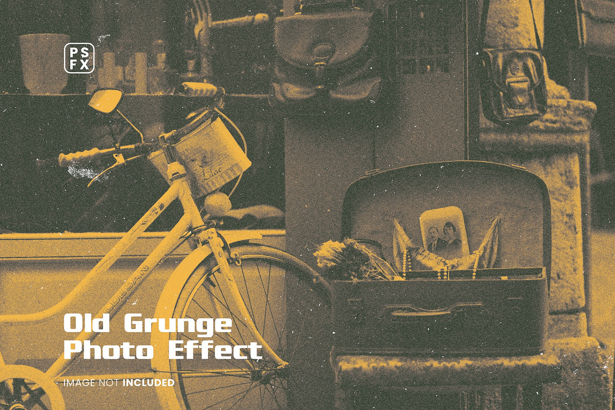 Old Grunge Photo Effect, a Layer Style Add-On by WudelMbois Studio (Photo 1 of 3)