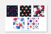 Red, White and Blue Bundle, a Pattern Graphic by karenfoleyphoto (Thumbnail 5 of 6)