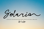 Solaria Signature, a Handwritten Font by Eltypesstudio (Thumbnail 1 of 10)