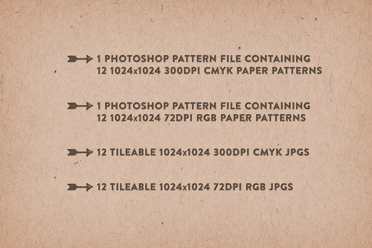 12 Recycled Paper Textures preview 2