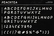 Peachtea Modern Handwritten Font, a Handwritten Font by roomspace creative lab (Thumbnail 11 of 12)