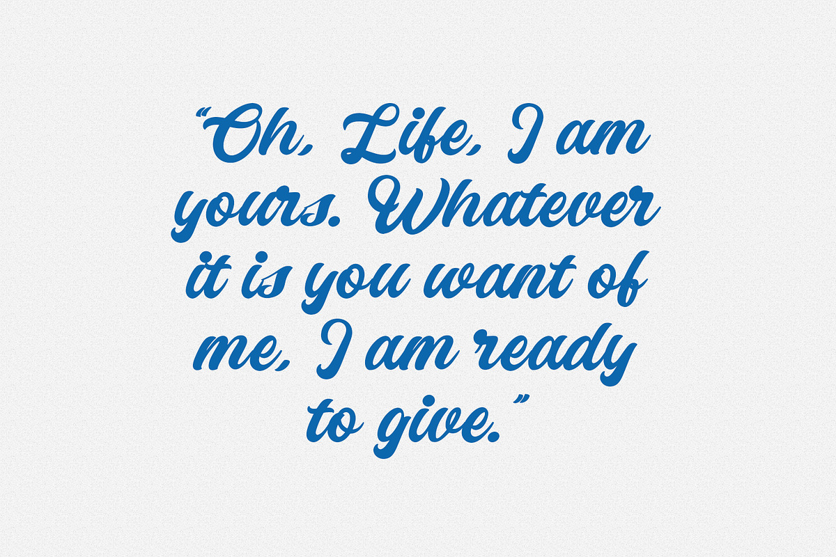 Mineheart Retro Script Font, a Script Font by Maulana Creative (Photo 6 of 10)