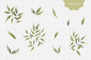 Watercolor Leaves Seamless Pattern, a Pattern Graphic by Tayla de Beer (Thumbnail 5 of 9)