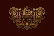 Kasatriyan Ancient Typeface, a Serif Font by Sitintahitam (Thumbnail 3 of 24)