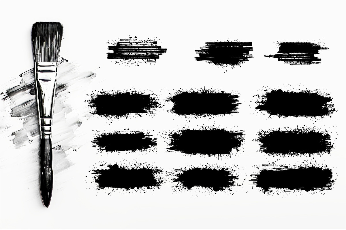 Dynamic Brush Strokes Collectio, a Brush Add-On by ZinetroN (Photo 3 of 5)