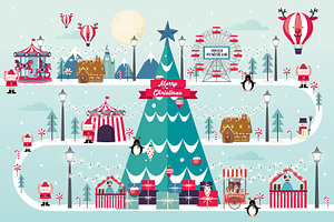 Christmas Wonderland Vector