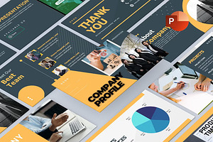 Business Powerpoint Template, a Presentation Template by GearShift