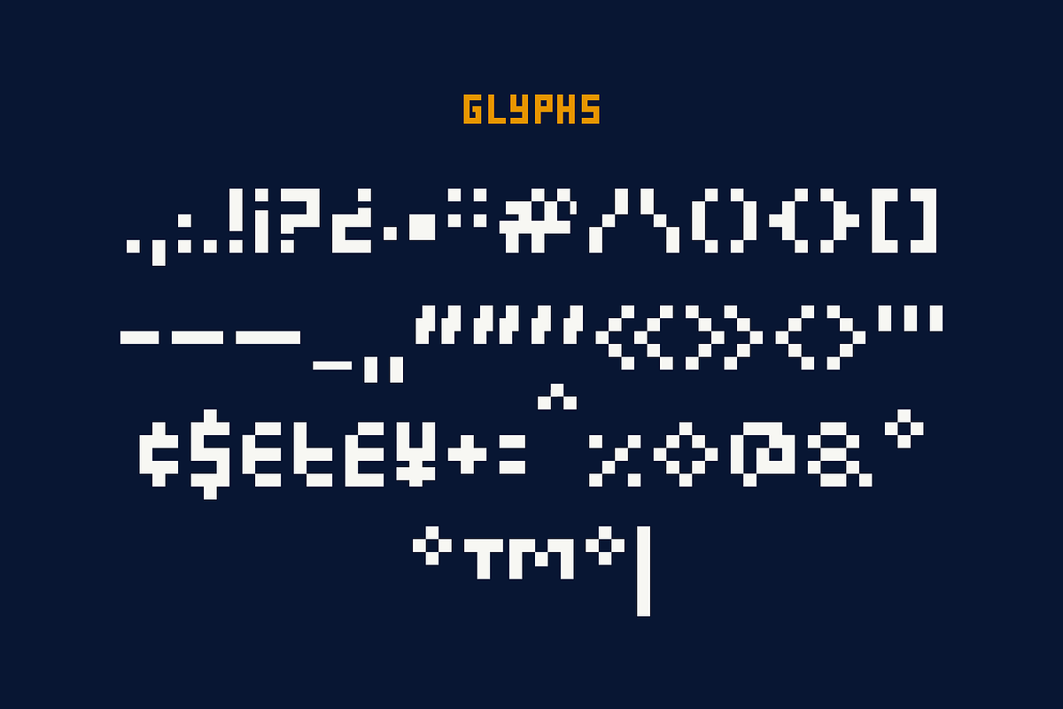 SuperDario Pixel Game Font, a Font by alpercakici (Photo 2 of 9)