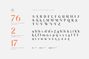 Minimalist Font Bundle • 80% OFF, a Serif Font by vuuuds (Thumbnail 13 of 47)