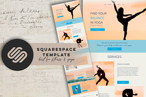 Squarespace Yoga Coach Website