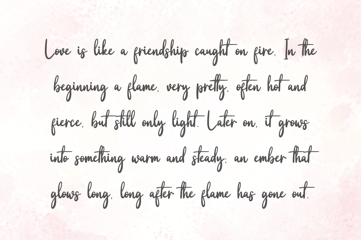Darling - Natural Handwritten Font, a Handwritten Font by Letterayu Studio (Photo 6 of 8)