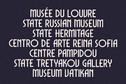 Dechor Rothen Modern Art Deco Font, a Sans Serif Font by Storytype Studio (Thumbnail 8 of 15)