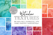88 Hi-Res Watercolor Textures, a Texture Graphic by AdenaJ (Thumbnail 1 of 12)