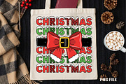 Christmas And Bow PNG, an Illustration by DreamCafeArt (Thumbnail 4 of 4)