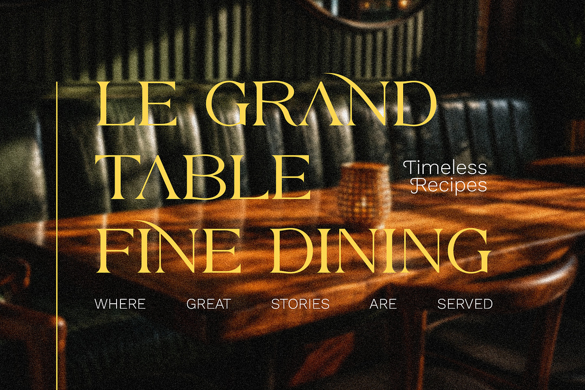 Monblan - Elegant Serif Typeface, a Serif Font by Muflieart (Photo 3 of 10)