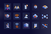 3D Technology Icons, an Object 3D Model by Flat Icons (Thumbnail 5 of 8)