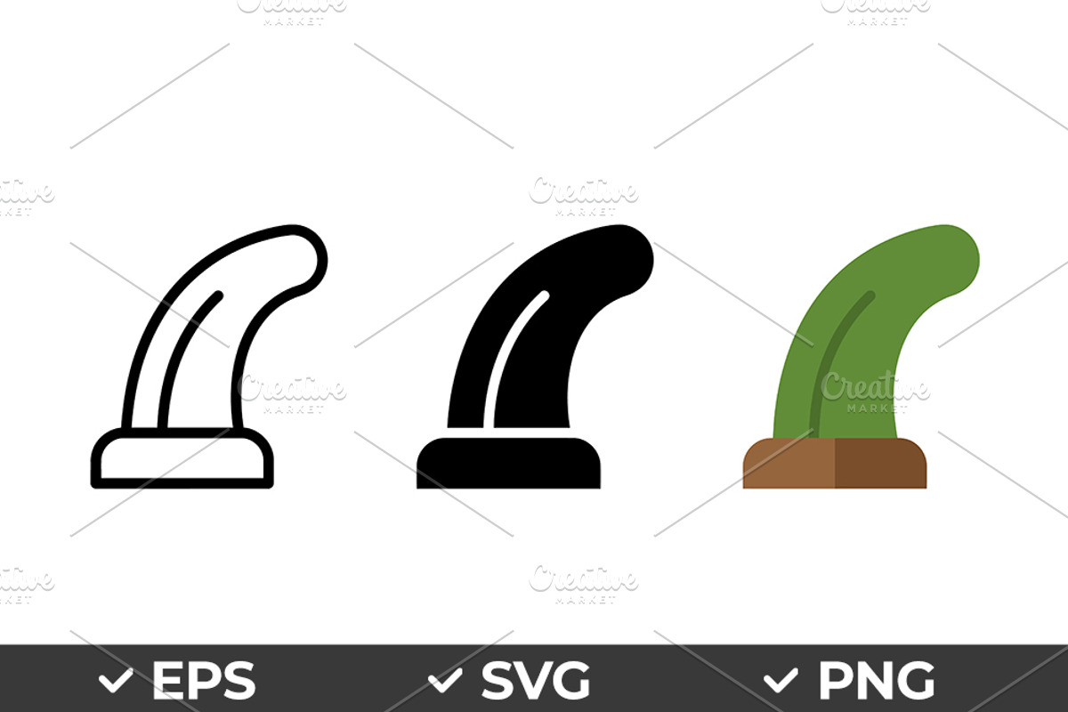 Curved Pipe Vector Icons, an Object Graphic by Artonix (Photo 1 of 3)