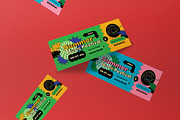 Summer Music Ticket, a Card Template by graphicook (Thumbnail 3 of 3)