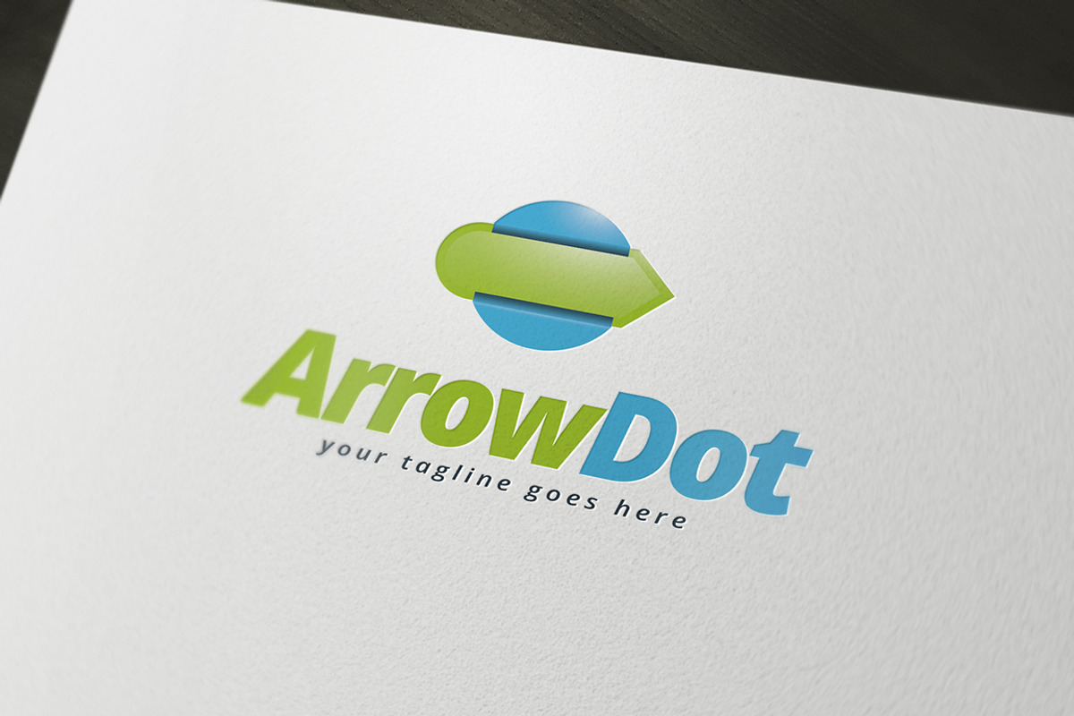 Arrow Dot Logo, a Branding & Logo Template by PixaSquare (Photo 1 of 5)