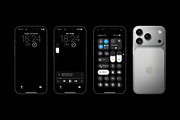 80 Phone mockups 2026 Vector + PNG, an iPhone Mockup by PhotoVector (Thumbnail 7 of 9)
