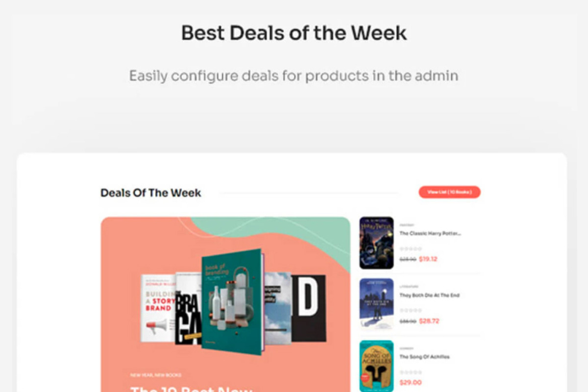 Leo Bookery – Online Book Store, a Websites & App Template by LeoTheme (Photo 12 of 17)