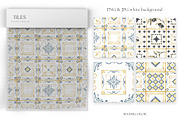 Watercolor Tiles Pattern Collection, a Pattern Graphic by MayaNavits (Thumbnail 3 of 13)