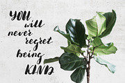 Luuna. Emotional Brush Font, a Script Font by Wewhitelist (Thumbnail 3 of 7)