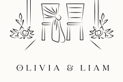 Wedding Essentials Line Art, a Decorative Illustration by ItsReksita Pattern (Thumbnail 8 of 10)