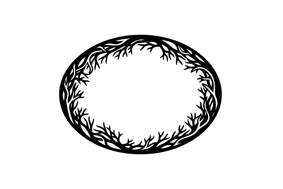 Hand Drawn Oval Scribble Frames, an Illustration by Gfx_Store (Photo 44 of 51)