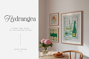 Hydrangea ~ Frame & Poster Mockups, a Household Mockup by The Bambi Collective (Thumbnail 8 of 13)