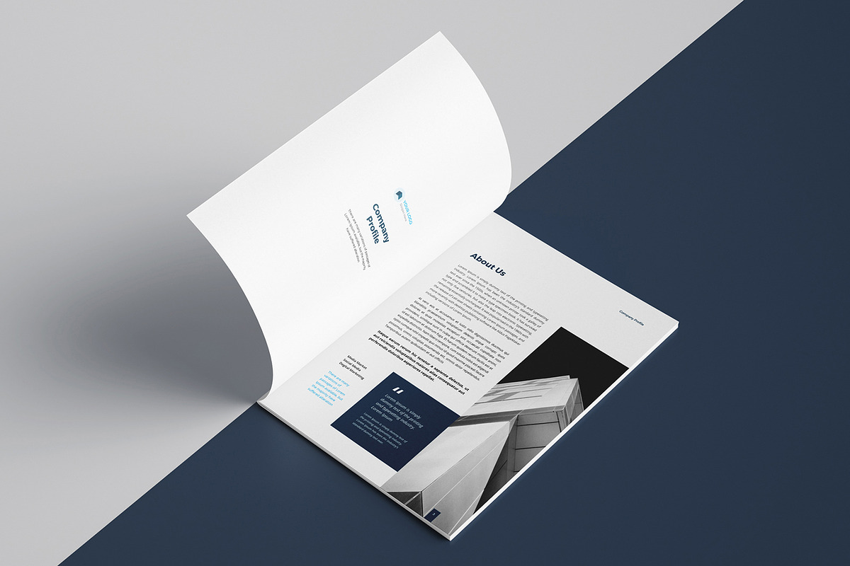 Corporate Brochure, a Brochure Template by Pro-Gh (Photo 2 of 9)