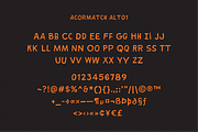 Acormatch Casual Hand Drawn, a Sans Serif Font by 24Design Studios (Thumbnail 12 of 13)